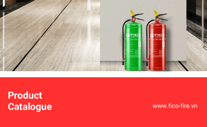 Catalog list sản phẩm bình bột chữa cháy xách tay - Bột ABC